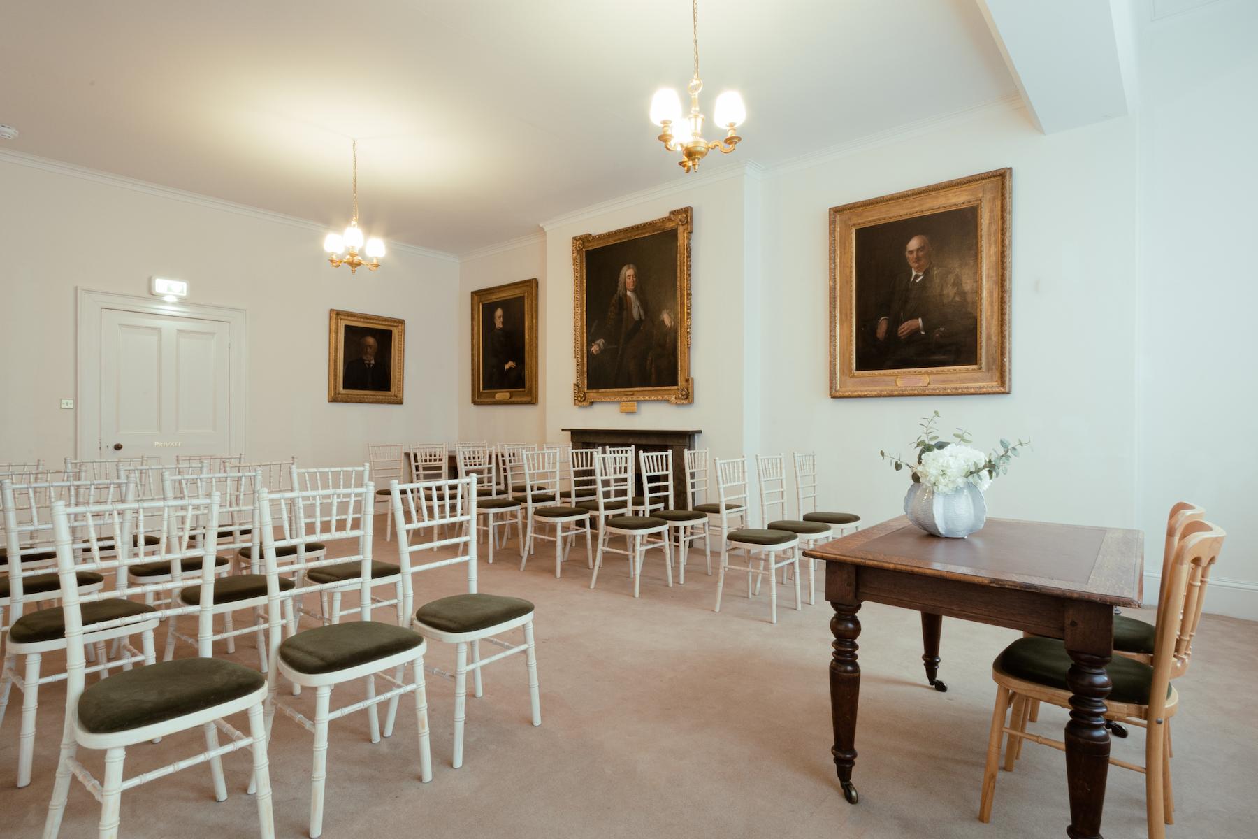 Photograph of High Sheriff's room